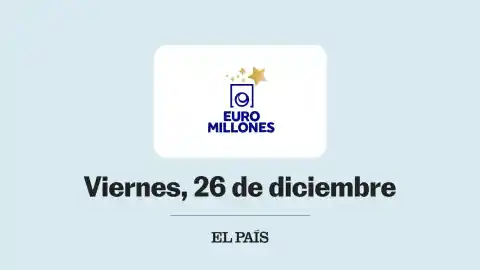 Imagen 1 de Euromillones: sorteo del viernes 26 de diciembre