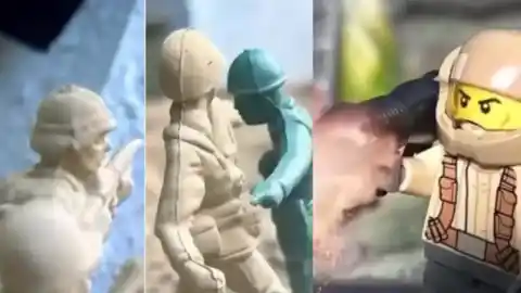 Imagen 1 de La guerra de los juguetes: un joven crea una espectacular película bélica en 'stop motion' con soldaditos