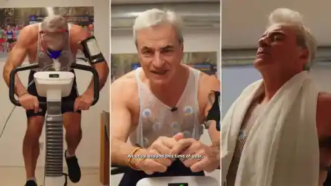 Imagen 1 de La espectacular forma física de Carlos Sainz a los 61 años antes del Dakar: "¡Todo en orden y con muchas ganas!"