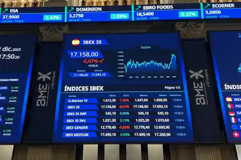 Imagen 1 de El Ibex se dispara un 50% en su mejor año en más de tres décadas