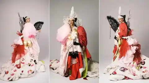 Imagen 1 de El vestido de Cristina Pedroche en las Campanadas 2025: un traje hecho con sus anteriores estilismos y en recuerdo a las personas con cáncer