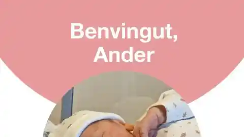 Imagen 1 de Ander, nacido en Sabadell, el primer bebé catalán del 2026