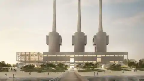 Imagen 1 de Así será la reforma de la vieja central térmica de las Tres Xemeneies del Besòs que empieza en 2026