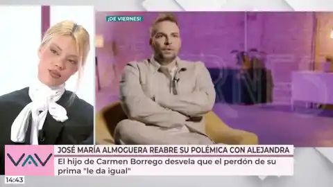 Imagen 1 de Alejandra Rubio se pronuncia antes de la entrevista de José María Almoguera en '¡De viernes!': "Se está yendo de las manos"