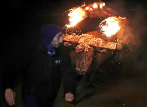 Imagen 1 de Proteger al toro en llamas de Medinaceli: la apuesta del PP que se tramita antes de las elecciones de Castilla y León