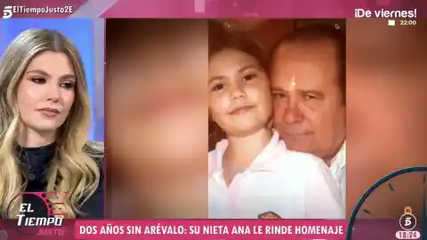 Imagen 1 de La nieta de Arévalo recuerda a su abuelo dos años después de su muerte: "Lo he pasado muy mal porque éramos uña y carne"