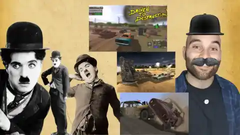 Imagen 1 de ¿Por qué las películas antiguas iban a cámara rápida? Un videojuego con coches haciendo 'slapstick'