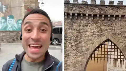 Imagen 1 de Un estadounidense reacciona sobre un detalle arquitectónico común en las ciudades del País Vasco: "Es algo que yo creo que muchos dais por hecho"