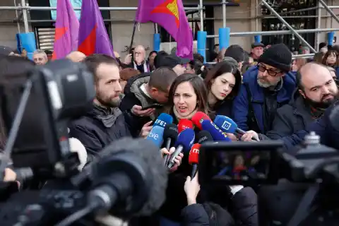Imagen 1 de El chavismo se manifiesta en Madrid: “No puedo tolerar lo que le están haciendo a Venezuela”