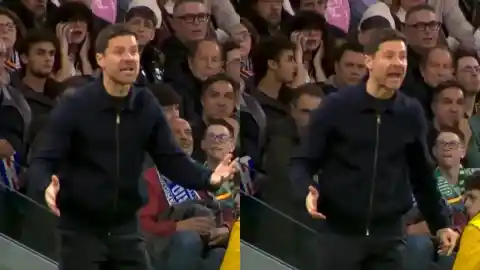 Imagen 1 de El monumental cabreo de Xabi Alonso con Vinícius: "Que no te pares y presiones"