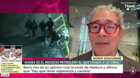 Imagen 1 de Boris Izaguirre, sobre la detención: "Mi padre se fue a dormir y cuando se despertó se encontró un país diferente"