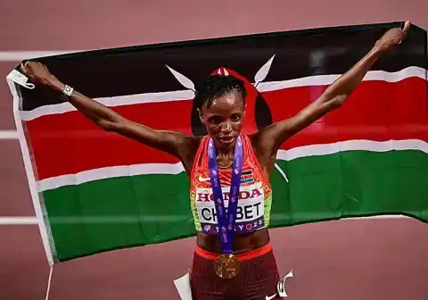 Imagen 1 de Chebet, una maternidad preolímpica