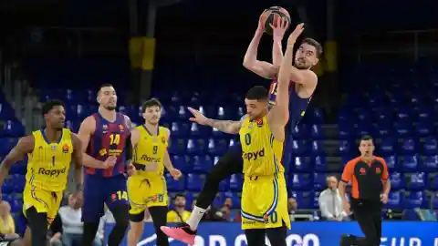 Imagen 1 de El Barça gana al Maccabi sin público pero con Shengelia