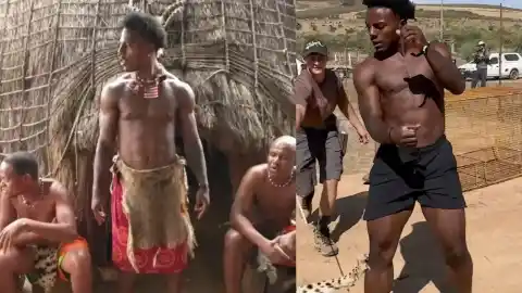 Imagen 1 de De adentrarse en una tribu a retar a un guepardo en una carrera: así está siendo la gira del 'streamer' IShowSpeed por África