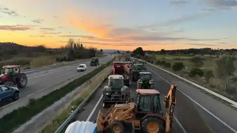 Imagen 1 de Cortes de carreteras por la protesta del campo contra el acuerdo de Mercosur