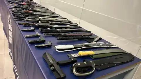 Imagen 1 de La proliferación de armas blancas preocupa en Madrid: 45 heridos y 241 incautaciones solo en Navidades