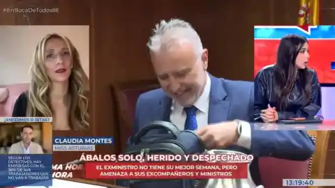 Imagen 1 de Tensión entre Santaolalla y Claudia Montes: "¿Tengo que aguantar a una señora que se benefició de la corrupción?"