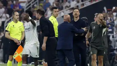 Imagen 1 de Simeone, a Vinícius: “Florentino te va a echar, acuérdate de lo que te digo”