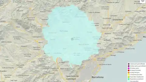 Imagen 1 de Registrado un terremoto de magnitud 2,7 en el Vallès Occidental