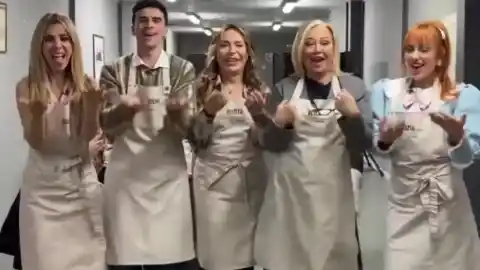 Imagen 1 de Belén Esteban, Alejandro Vergara, Benita... El vídeo de los concursantes de 'Top Chef' bailando