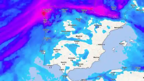 Imagen 1 de El frío deja paso la próxima semana a temperaturas más cálidas de lo normal pero con precipitaciones abundantes
