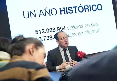 Imagen 1 de 512 millones de viajeros en bus y 13,7 millones de usos en Bicimad: EMT marca un 2025 histórico