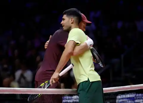 Imagen 1 de Alcaraz, Sinner y un ‘bolo’ a 38.000 euros el minuto en Corea del Sur