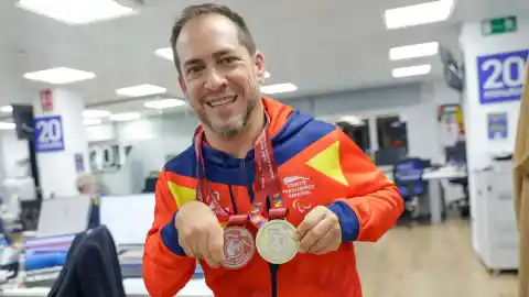 Imagen 1 de El Langui, doble medallista en Boccia: "Pensaba que el deporte no era para mí, es una sensación inexplicable"