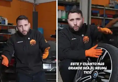 Imagen 1 de Juan José Ebenezer, mecánico: «Si se te pincha una rueda y sigues, pasas de arreglar un pinchazo a tener que cambiar el neumático entero»