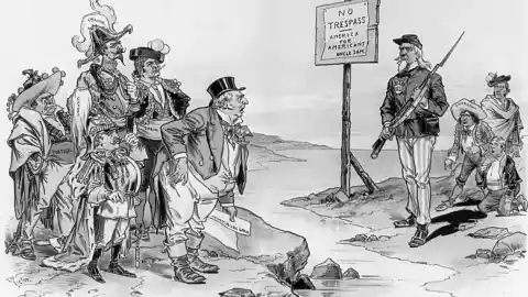 Imagen 1 de Del 'Destino manifiesto' a la doctrina 'Donroe': la idea que explica por qué EEUU quiere dominar el mundo