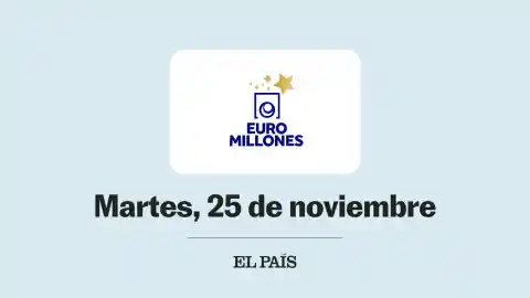Imagen 1 de Euromillones: sorteo del martes 25 de noviembre