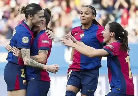 Imagen 1 de La escandalosa goleada del Barça al Madrid CFF, 12-1, que sonroja al fútbol femenino