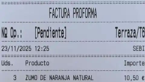 Imagen 1 de La sorpresa de unos sevillanos al desayunar en Madrid: "He mirado tres veces a ver si era verdad"