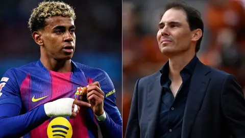 Imagen 1 de El consejo de Rafa Nadal a Lamine Yamal: “Que sea inteligente para escuchar lo que no quiere. No es fácil, pero tienes que encontrar tu vida real”