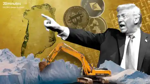 Imagen 1 de ¿Y si todo fuera por los bitcoins? La minería de criptos podría ser el tercer 'tesoro' que busca Trump bajo el hielo de Groenlandia