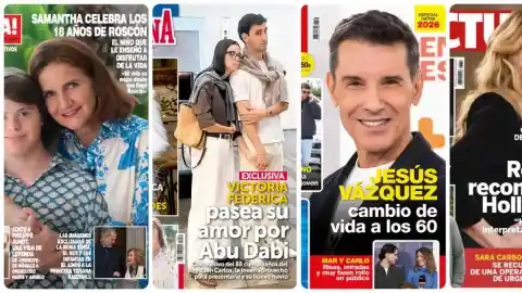 Imagen 1 de Samantha Vallejo-Nágera, Victoria Federica, Jesús Vázquez y Julia Roberts protagonizan las portadas
