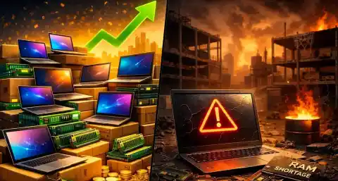 Imagen 1 de El mercado de PC creció un 10% en el Q4 2025 incentivado por la aceleración de la crisis de la memoria de 2026