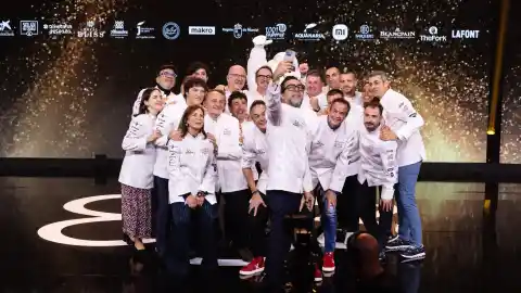 Imagen 1 de Directo | Sigue la alfombra roja en la gran noche de la gastronomía española