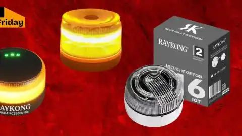 Imagen 1 de Las 3 balizas de emergencia V16 que todo el mundo está comprando en el Black Friday 2025: desde 28 euros y con un gran descuento