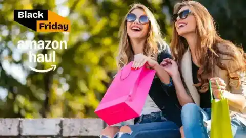 Imagen 1 de ¡Gasta 20 € y ahorra 10! Amazon Haul enloquece en el Black Friday con precios increíbles