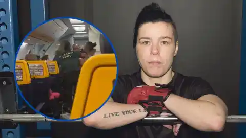 Imagen 1 de Una luchadora de MMA, amiga de Conor McGregor, agrede a dos guardias civiles en un avión en Gran Canaria
