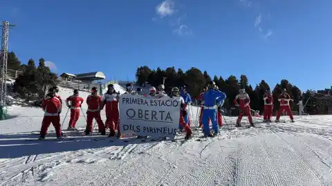 Imagen 1 de El esquí estrena temporada con una inversión de récord en producción de nieve
