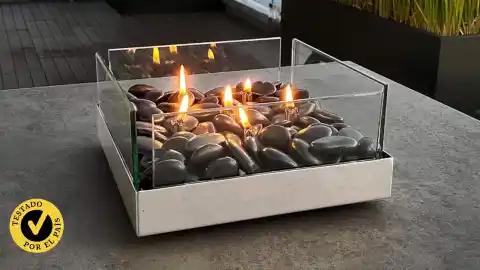 Imagen 1 de Pruebo las mejores chimeneas de mesa: pequeñas, decorativas y seguras