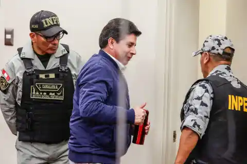 Imagen 1 de Condenado el expresidente peruano Pedro Castillo a 11 años de cárcel por el delito de conspiración