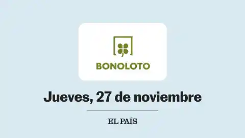 Imagen 1 de Bonoloto: comprobar sorteo del jueves 27 de noviembre