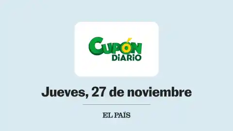 Imagen 1 de Cupón diario de la ONCE: comprobar sorteo del jueves 27 de noviembre