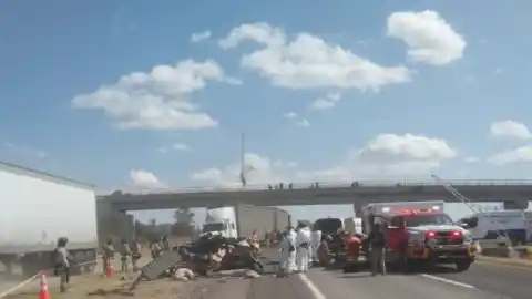 Imagen 1 de Al menos nueve jornaleros mueren en un accidente de tráfico en Guanajuato