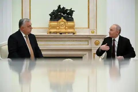 Imagen 1 de Orbán visita a Putin para asegurarse el suministro energético tras la exención a las sanciones que Hungría obtuvo de Trump